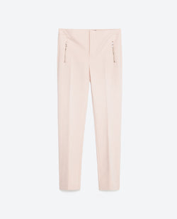 MID-RISE SKINNY TROUSERS
