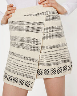 WRAP MINI SKIRT