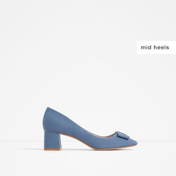 MEDIUM HEEL SHOES WITH BOW