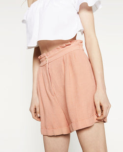 PLEATED SHORTS