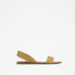 FLAT LEATHER SANDALS