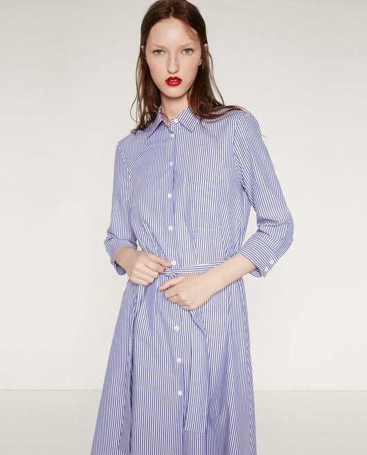 STUDIO SHIRT DRESS