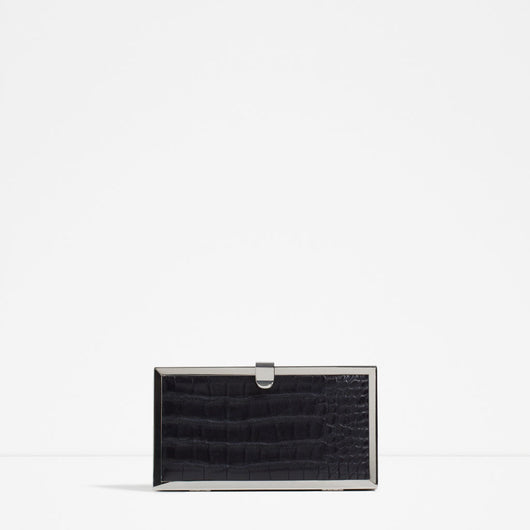 EMBOSSED MINAUDIERE