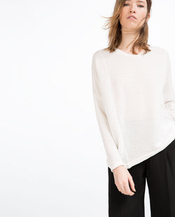 CONTRAST SWEATSHIRT