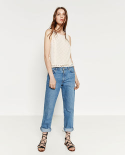 VINTAGE LACE TOP