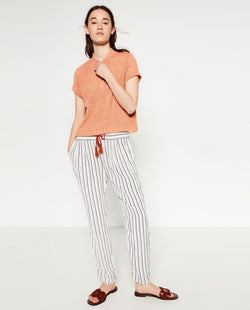 PRINTED TROUSERS