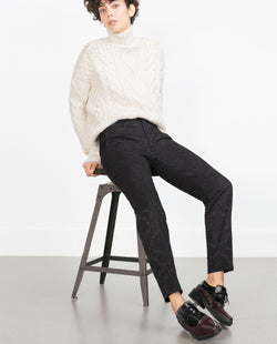 JACQUARD TROUSERS